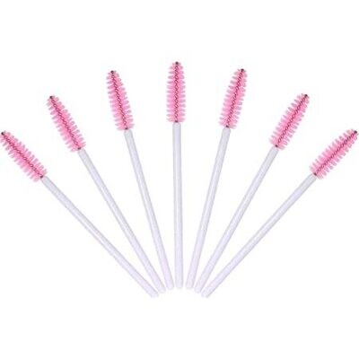Disposable Mascara Brushes (Pink & White)