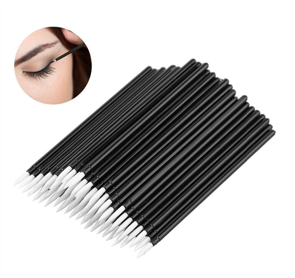 Disposable Eyeliner Brushes (Black & White)