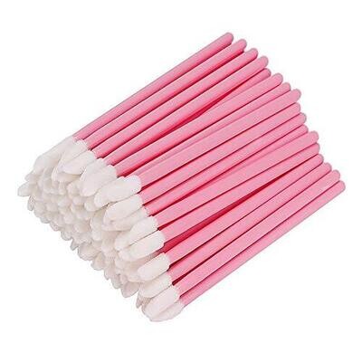 Disposable Lip Brushes (Pink)