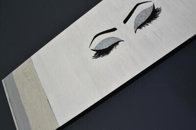 Hand Painted Willou Original - Eyes & Lashes