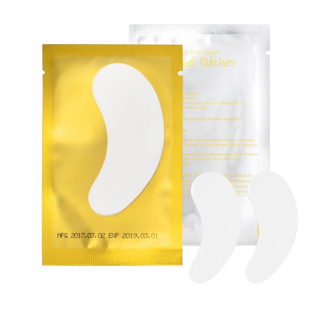 Lint Free Under Eye Gel Patches gold