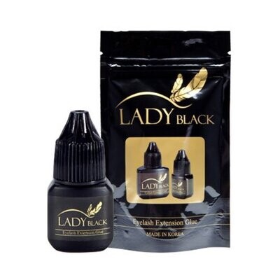 Lady Black -Eyelash Extension Adhesive 5ml