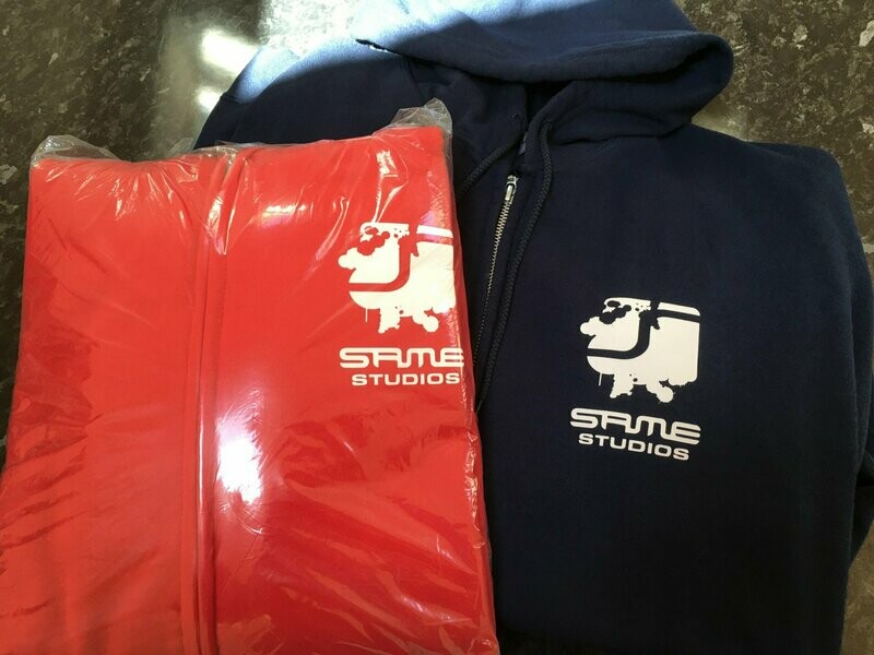 SAME Studios Zip Hoody Various Colours & Sizes