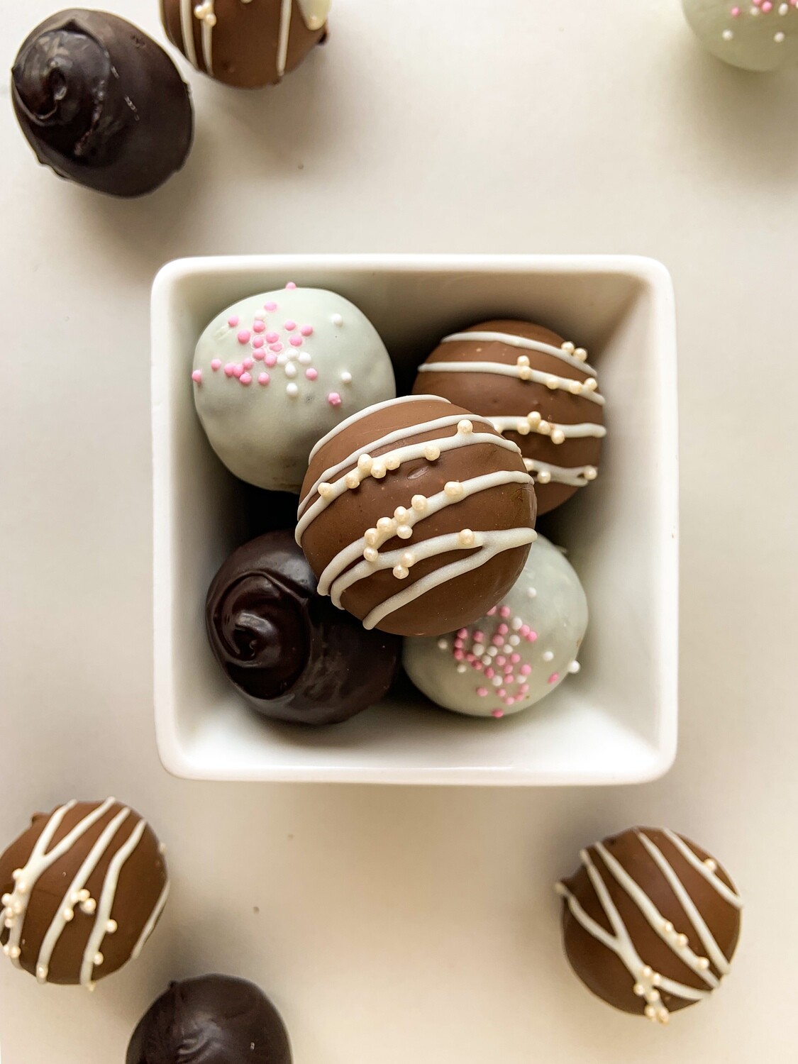 Cake Truffles box of 18