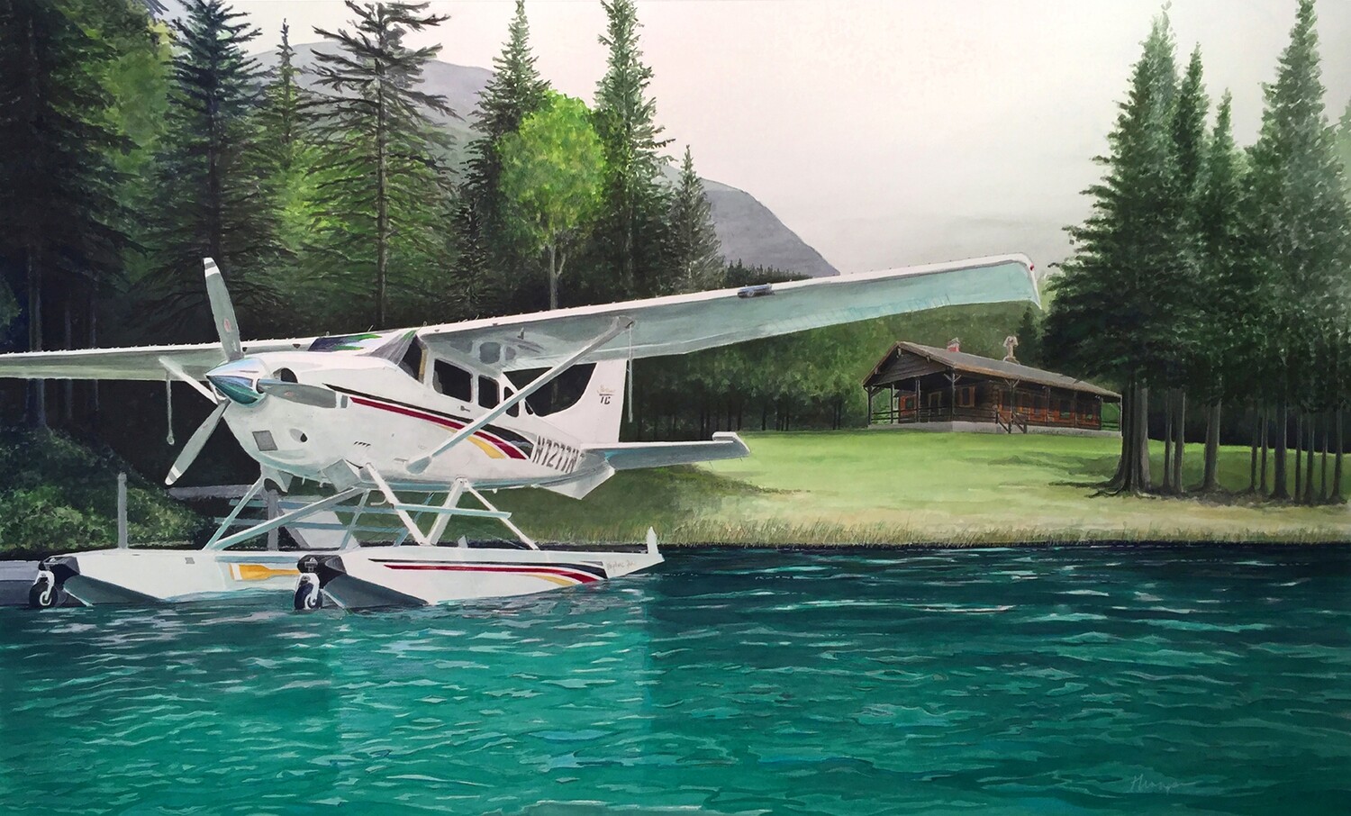 &quot;Snug Harbor, Kenai Lake&quot; - LE prints