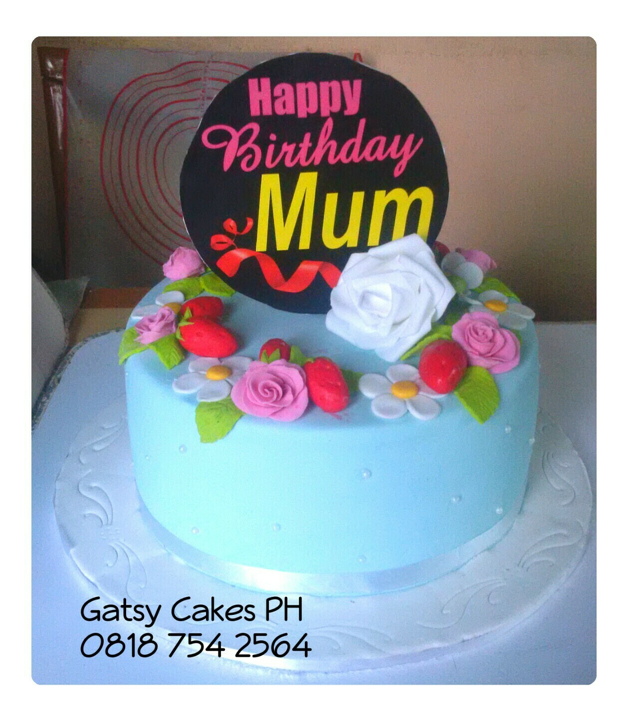 Celebration Cakes with Cake Toppers