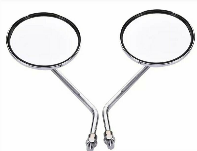 Coppia specchi retrovisore rotondo