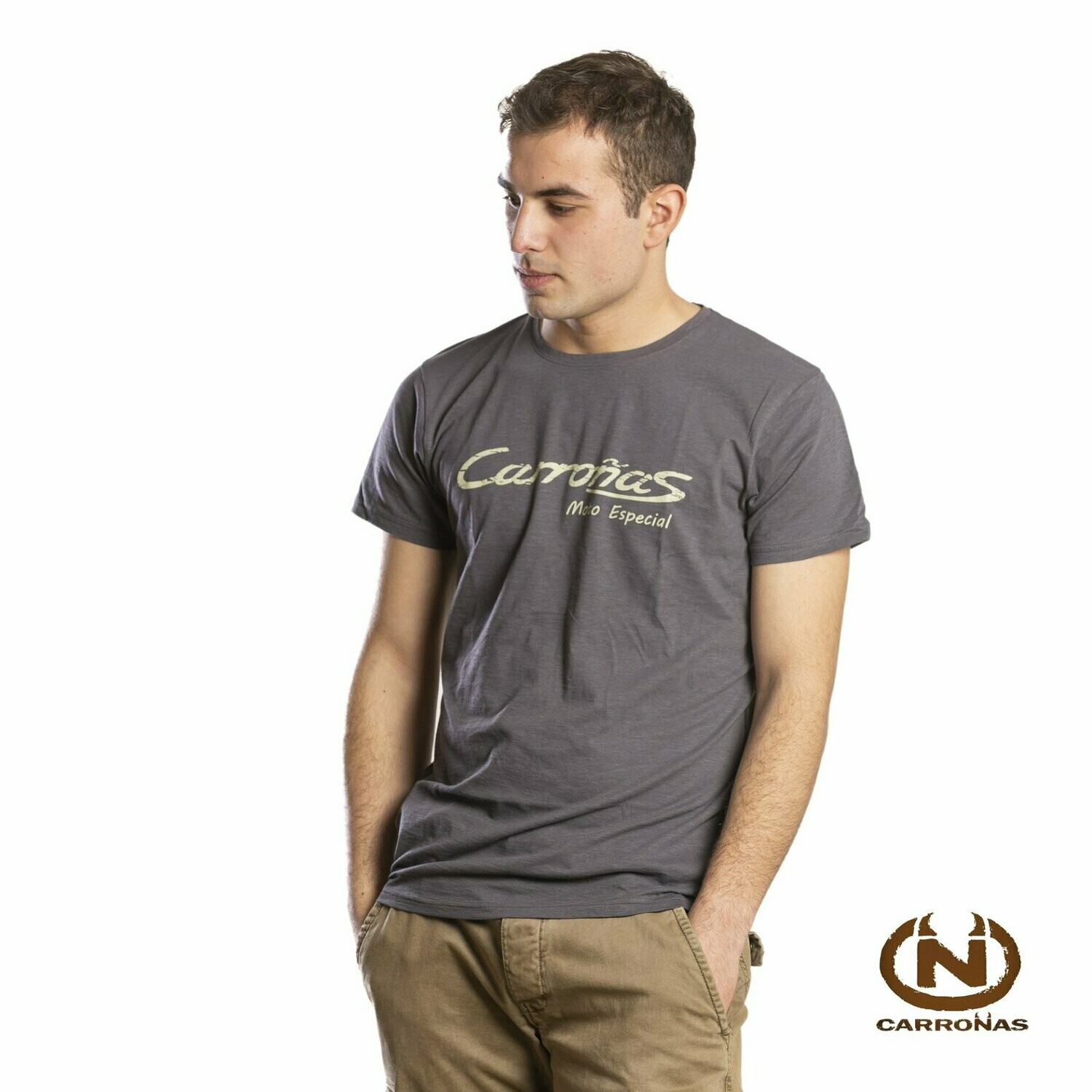 T-shirt uomo Carronas colore grigio