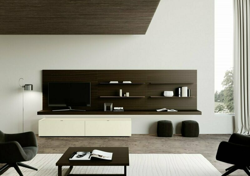 MUEBLE DE SALÓN KU 03 DE 345 CM. DE ANCHO.