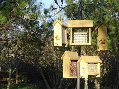 Wood Works For Birds Hand Made Feeders