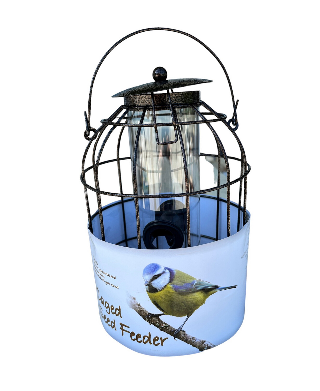 Crow Resistant Seed Feeder