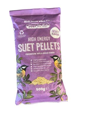 500grm Suet Pellets. Insect Flavor 500grm Suet Pellets. Insect Flavor
