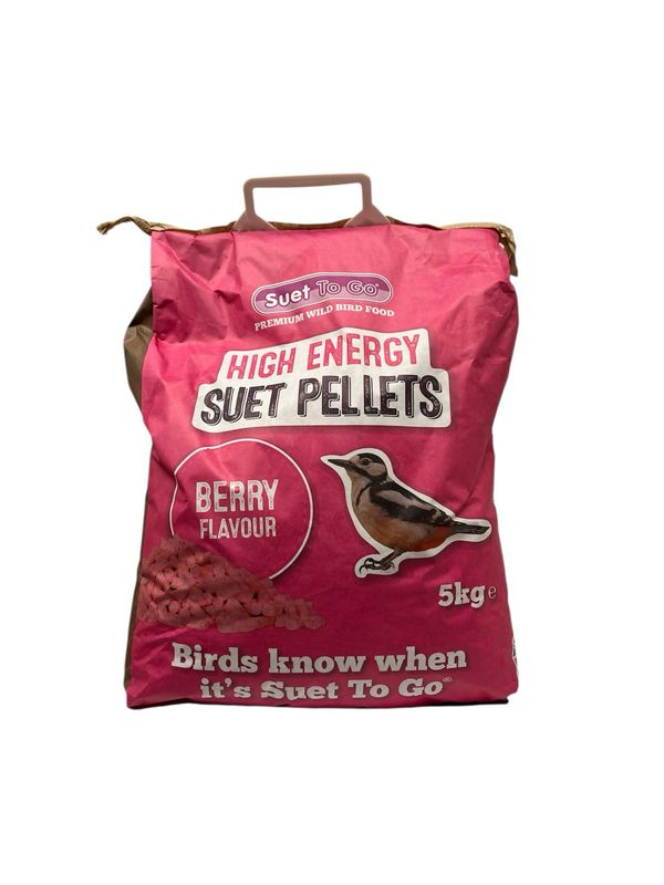 5Kg Berry Flavoured Suet Pellets