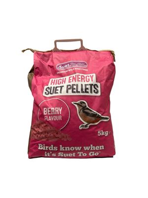 5Kg Berry Flavoured Suet Pellets 5Kg Berry Flavoured Suet Pellets