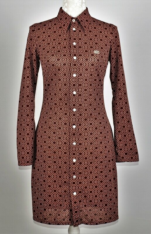 Geometric Design Dress by Diesel