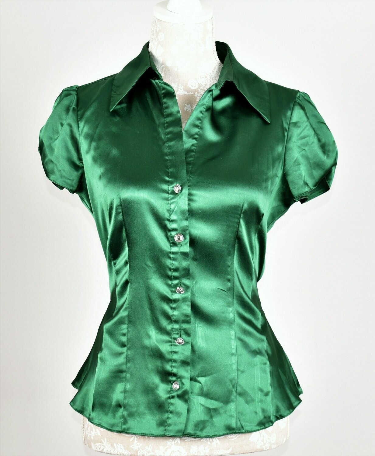 Emerald Green Blouse by Select