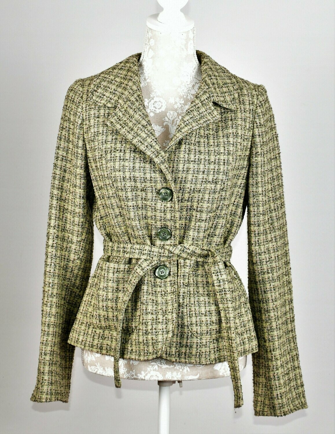 Woven Check Short Jacket BY H&M