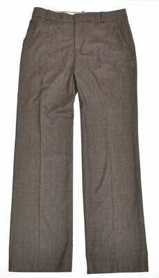 Brown Tweed Wide Leg Trousers by Zara
