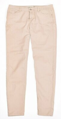 Beige Canvas Straight Legged Jeans by Denim & Co