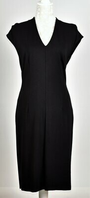 Black Stretchy Sleeveless Bodycon Dress by Essenza