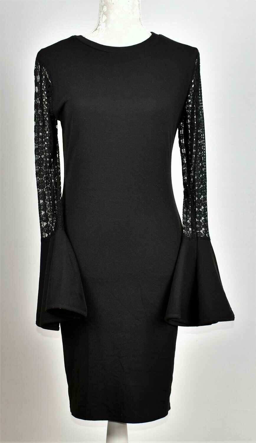 Bell Sleeved Bodycon Dress by Mela