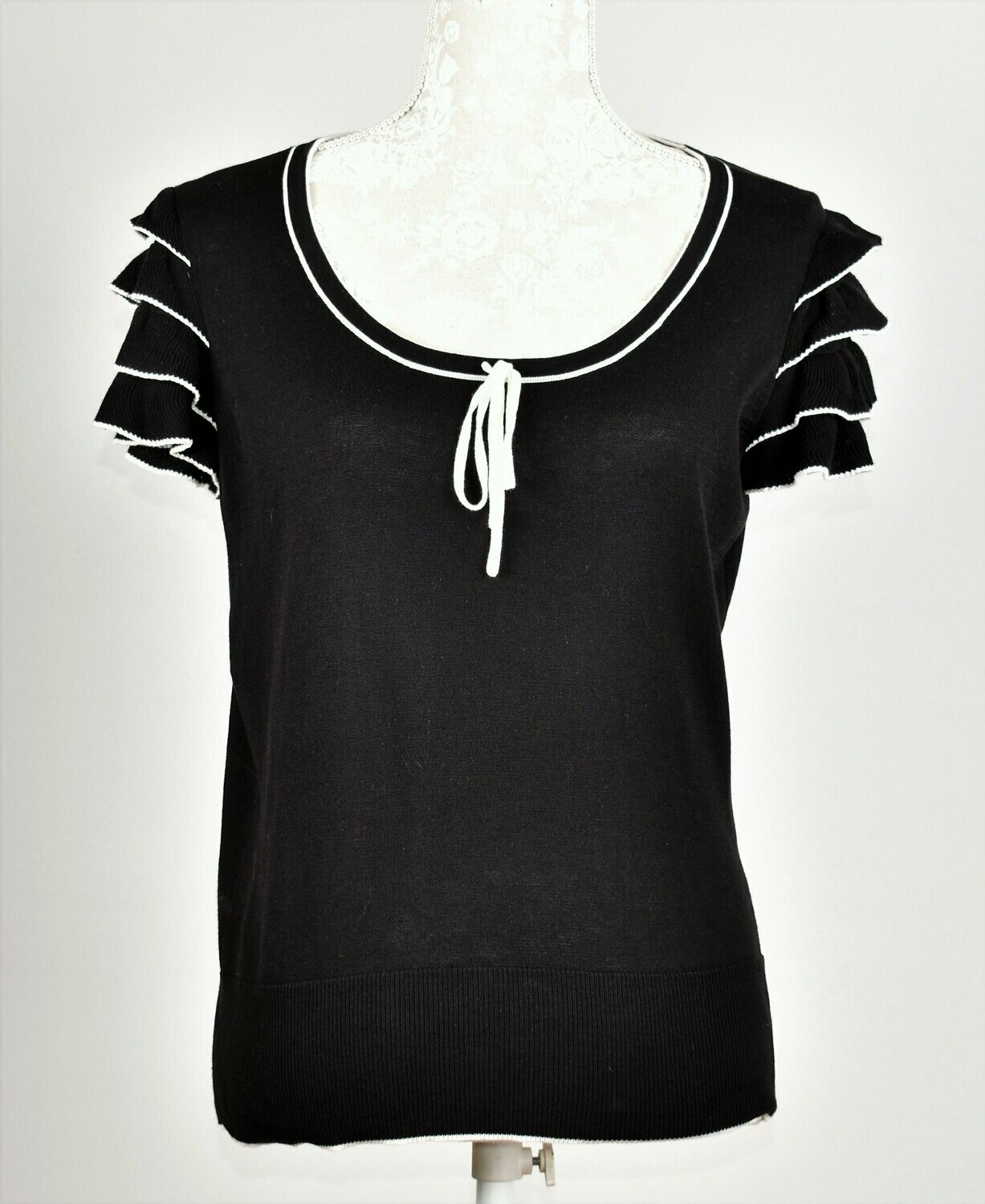 Black Knitted Top by Monsoon