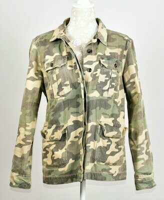 Green Camouflage Jacket/Shacket by Miss Selfridges