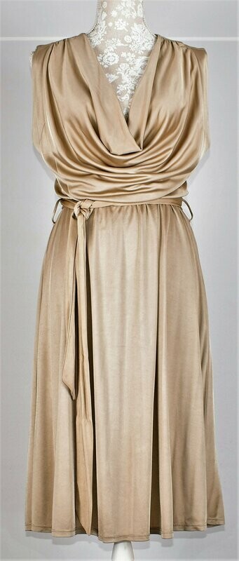Gold Midi Dress  by Look