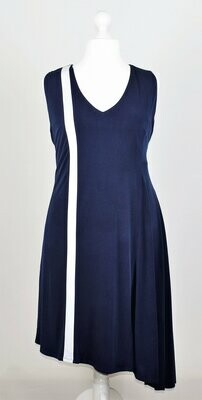 Blue & White Shift Dress by Together
