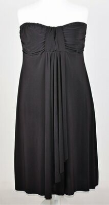 Black Bandeau Dress by Simply Be
