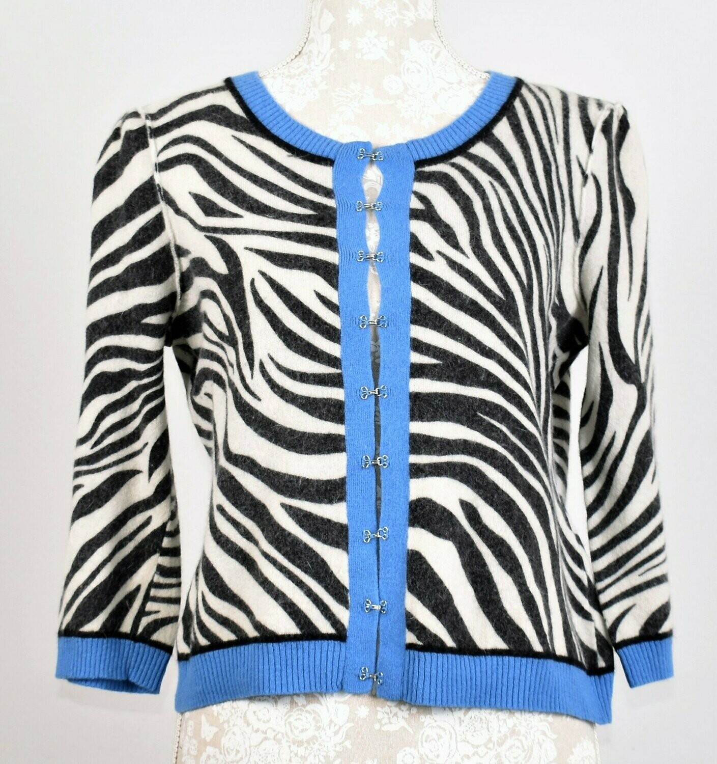 Zebra Patterned Short Cardigan by Next