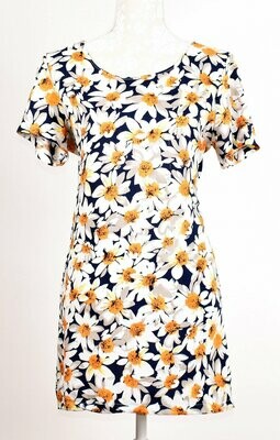 Daisy Print Slip Dress by Indulgence of London