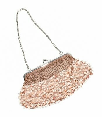 Copper Beaded Purse by BARRATTS