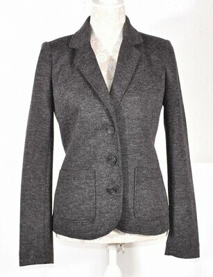 Vintage Slate Grey Short Jacket by CAMBRIDGE
