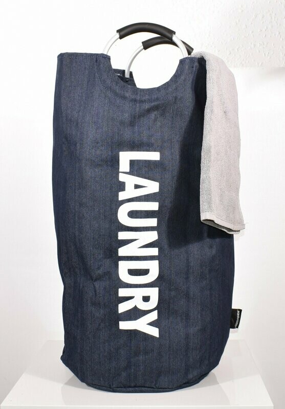 Large Expandable Laundry Bag (Denim)