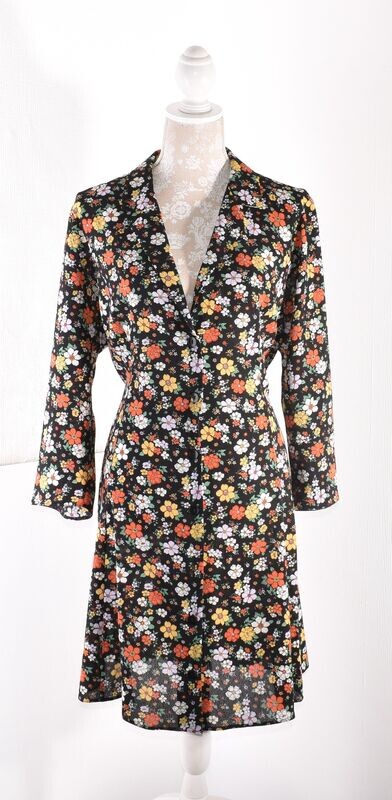 Retro 3/4 Sleeved Floral Dress by ASOS