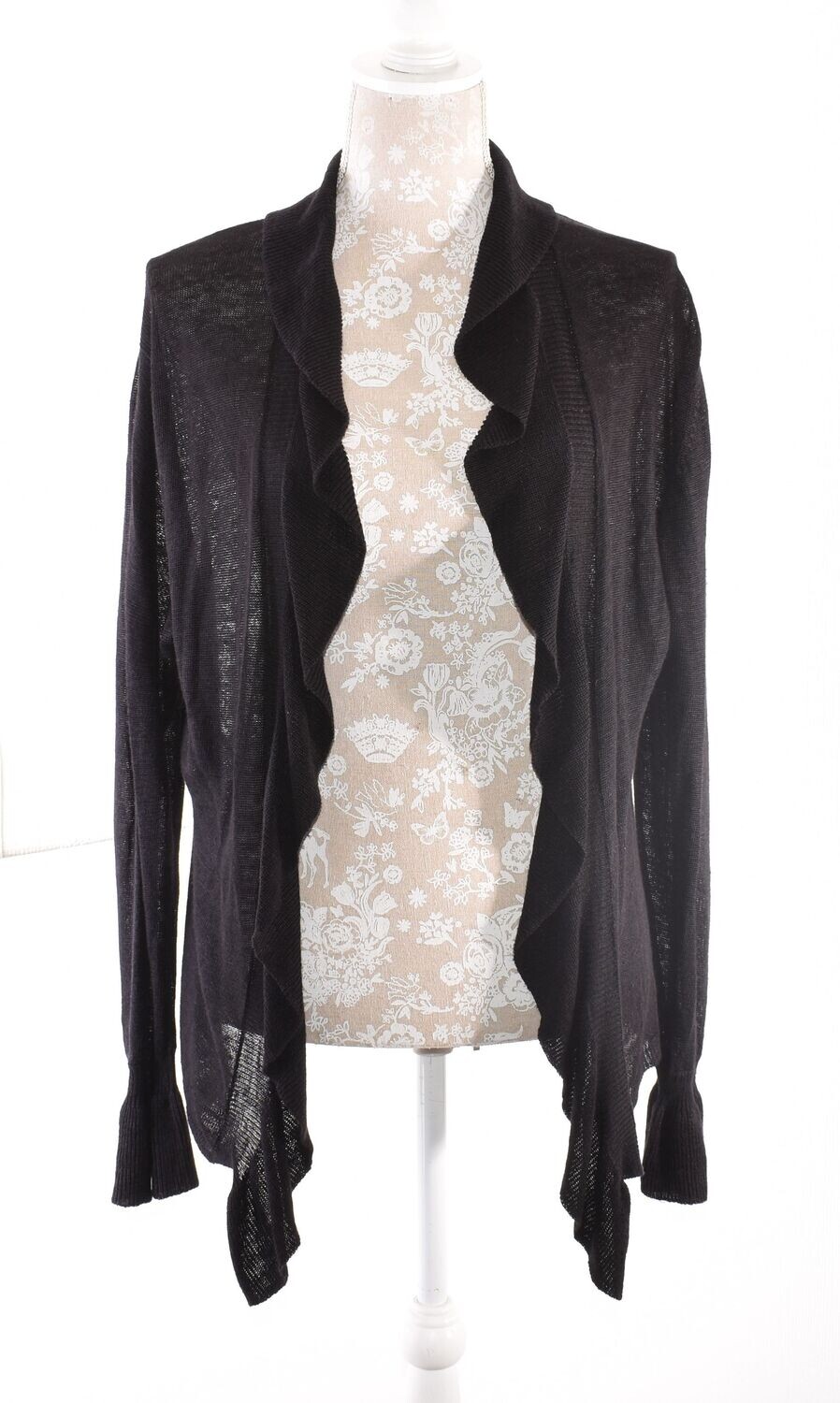 Black Waterfall Cardigan by PHASE 8