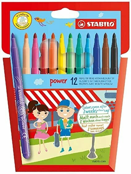 Rotuladores Stabilo 12u.