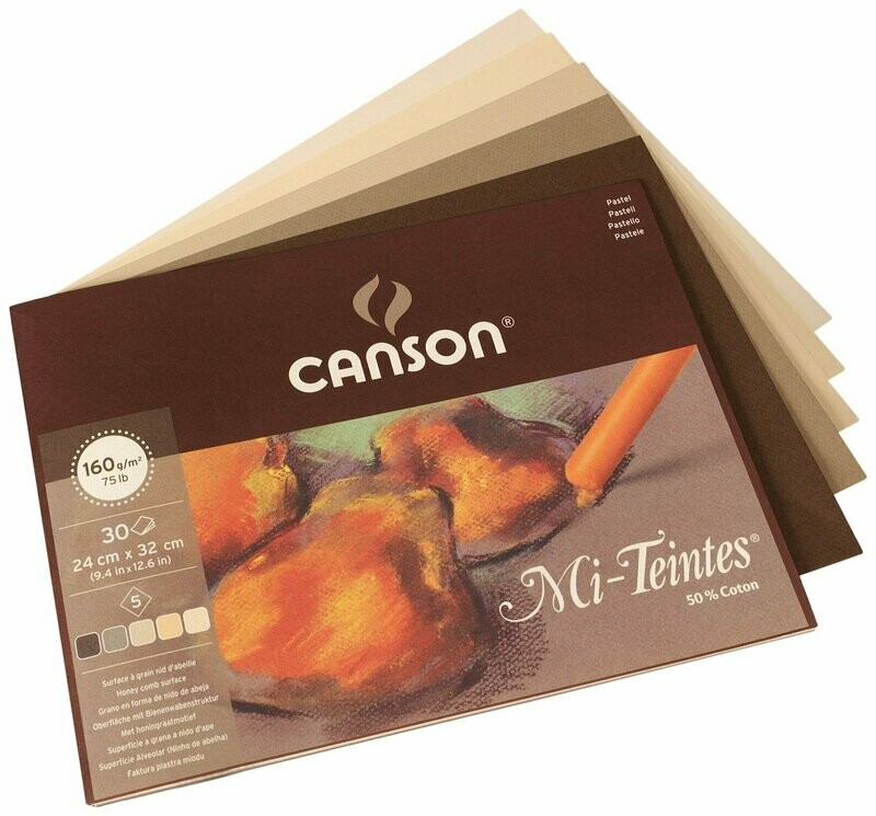 Bloc Mi Teintes CANSON Ocres A4