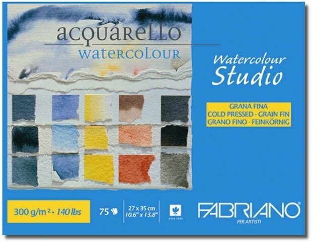 Bloc Accademia Watercolour FABRIANO 300gr 27x35cm