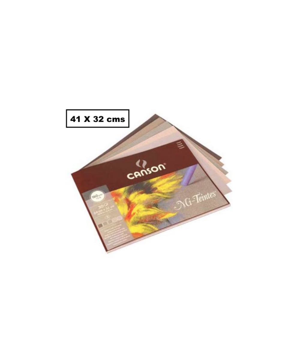 Bloc Mi Teintes CANSON Ocres A3