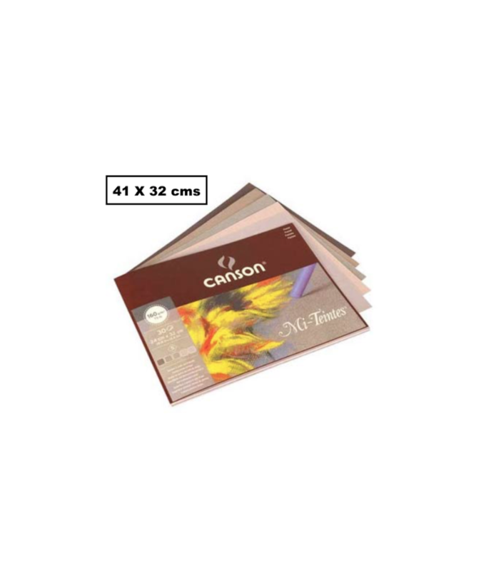 Bloc Mi Teintes CANSON Ocres A3