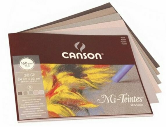 Bloc Mi Teintes CANSON Grises A4