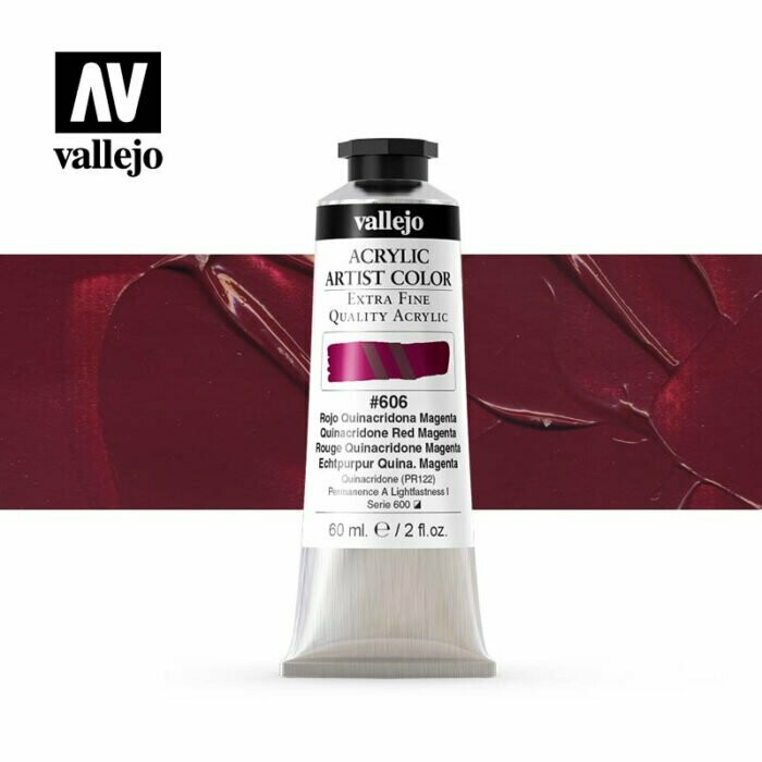 Rojo Quinacridona Magenta 606