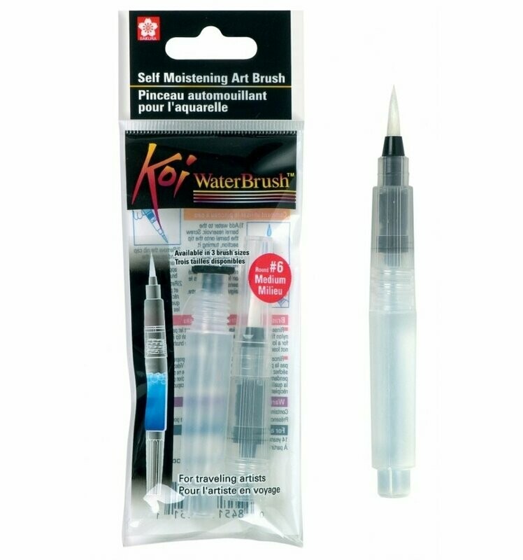 Pincel recargable KOI nº6 redondo