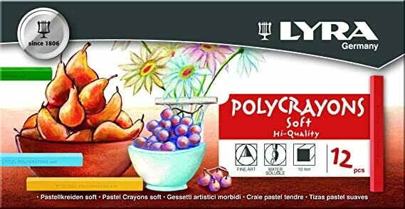 Pastel polycrayons 12u. LYRA
