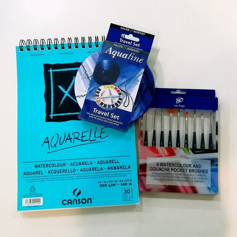 SET ACUARELA MEDIUM