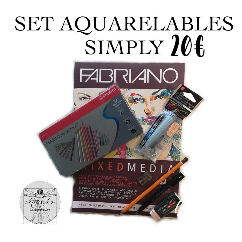 SET AQUARELABLES SIMPLY