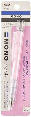 PORTAMINAS MONO GRAPH LITE 0.5 ROSA PASTEL