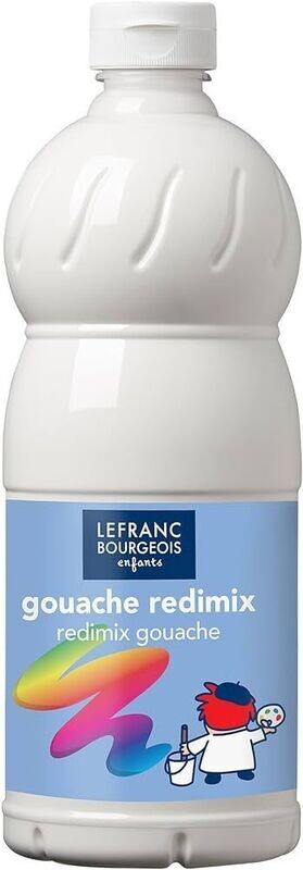 Gouache Lefranc 1l #001 blanco